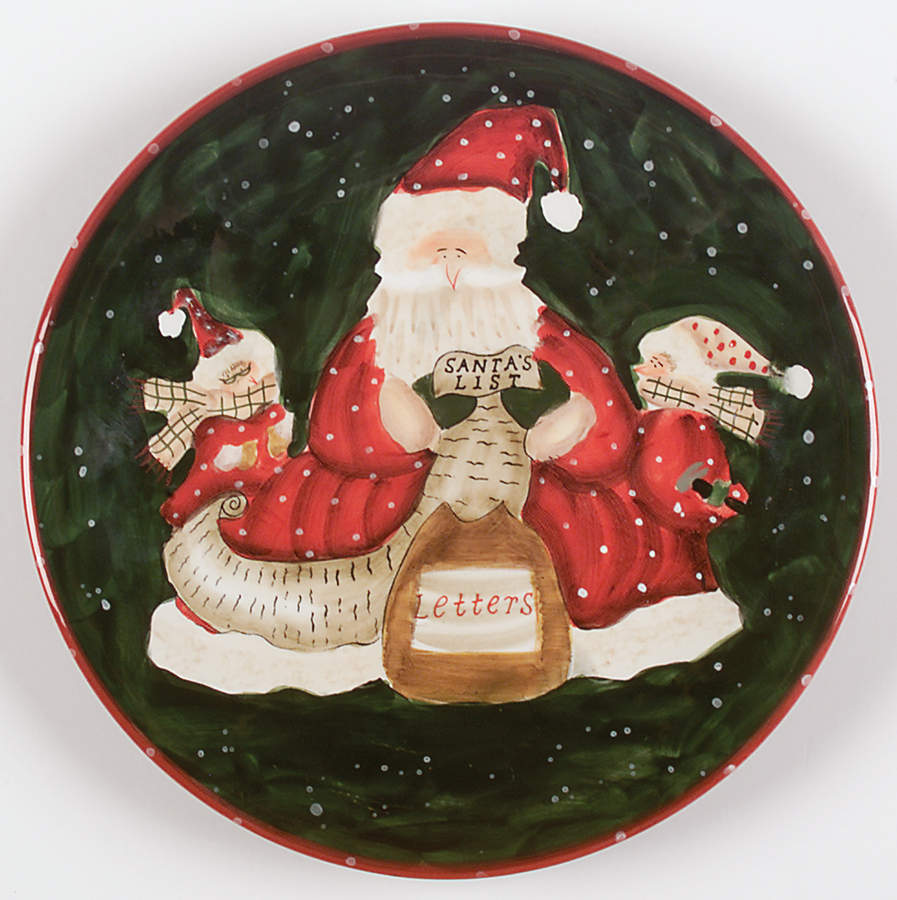 Santa Mates Salad Plate by Noble Excellence-1