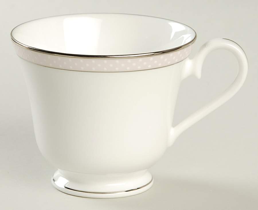 Blush Beaded Pearl Footed Cup by Nikko-1