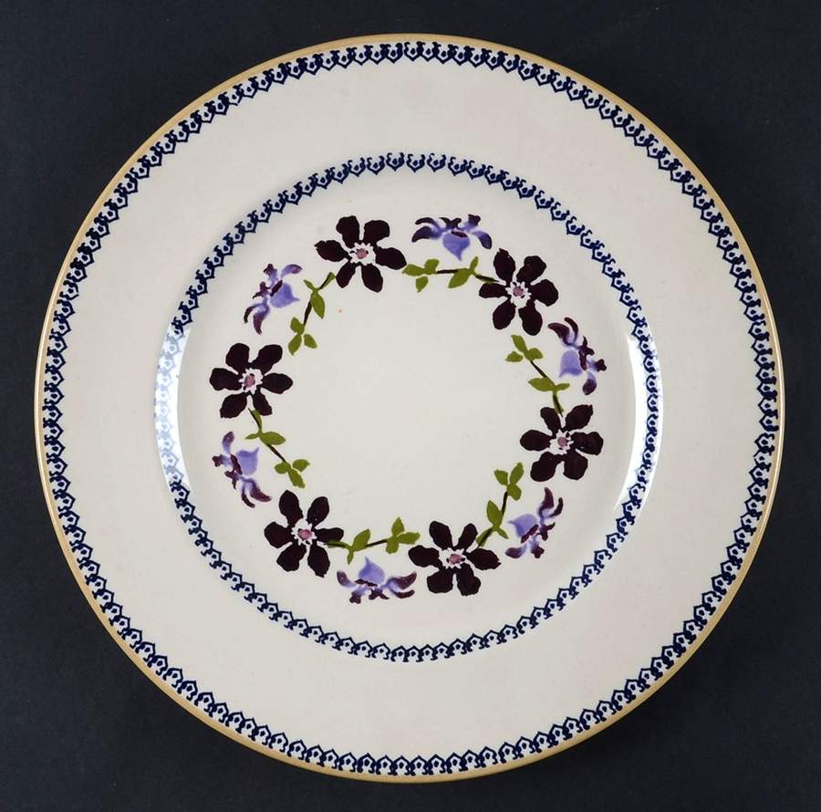 Clematis Dinner Plate by Nicholas Mosse-1