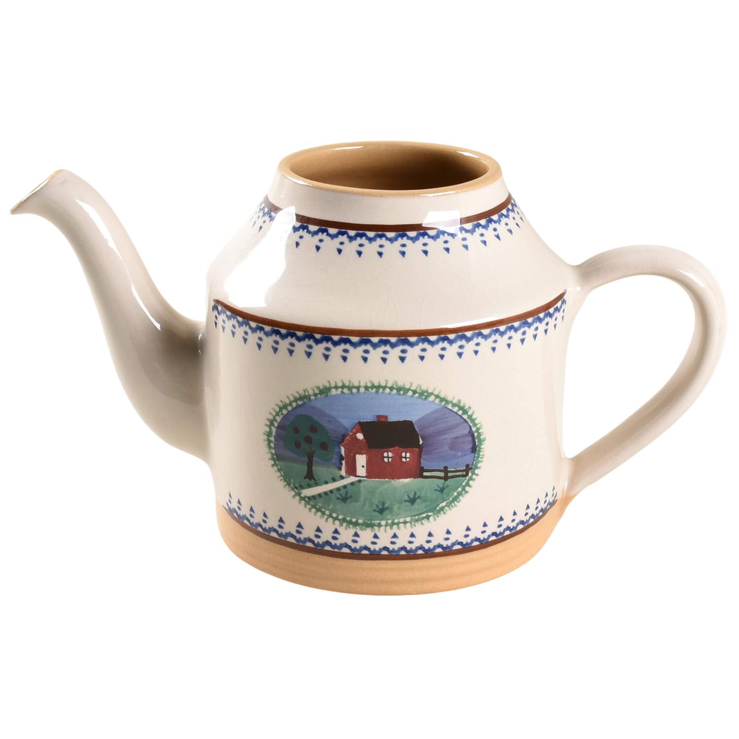 Landscape Farmhouse Teapot No Lid by Nicholas Mosse-1