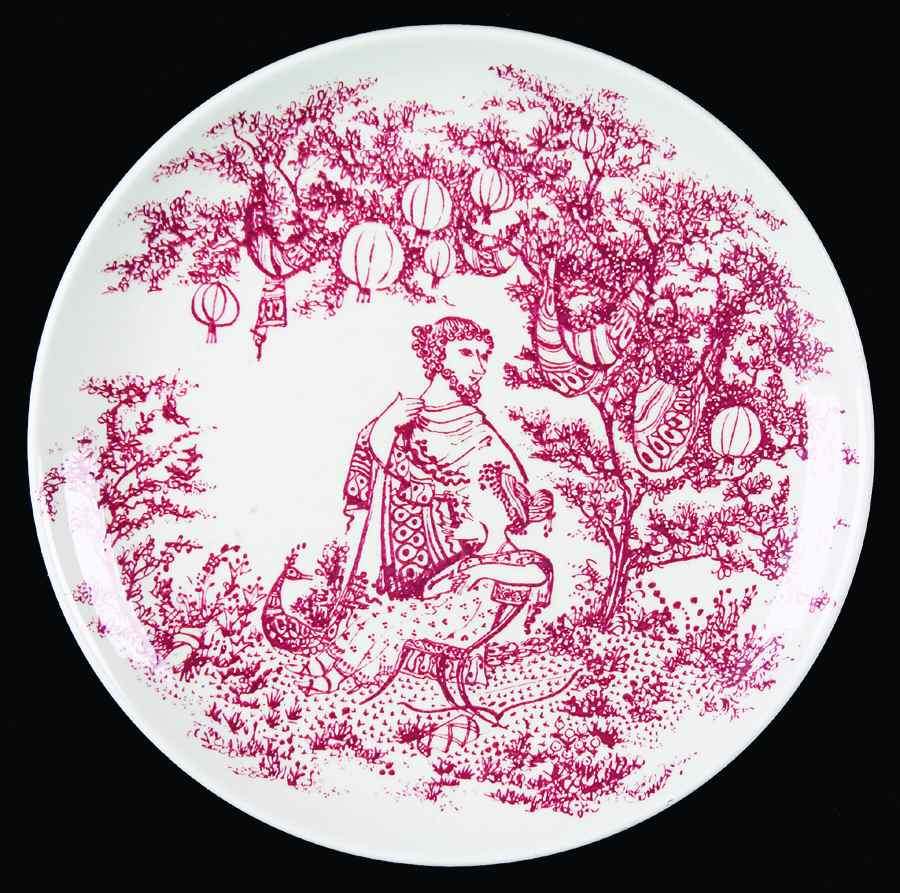 A Midsummer Night's Dream Bread & Butter Plate by Nymolle (Denmark)-1