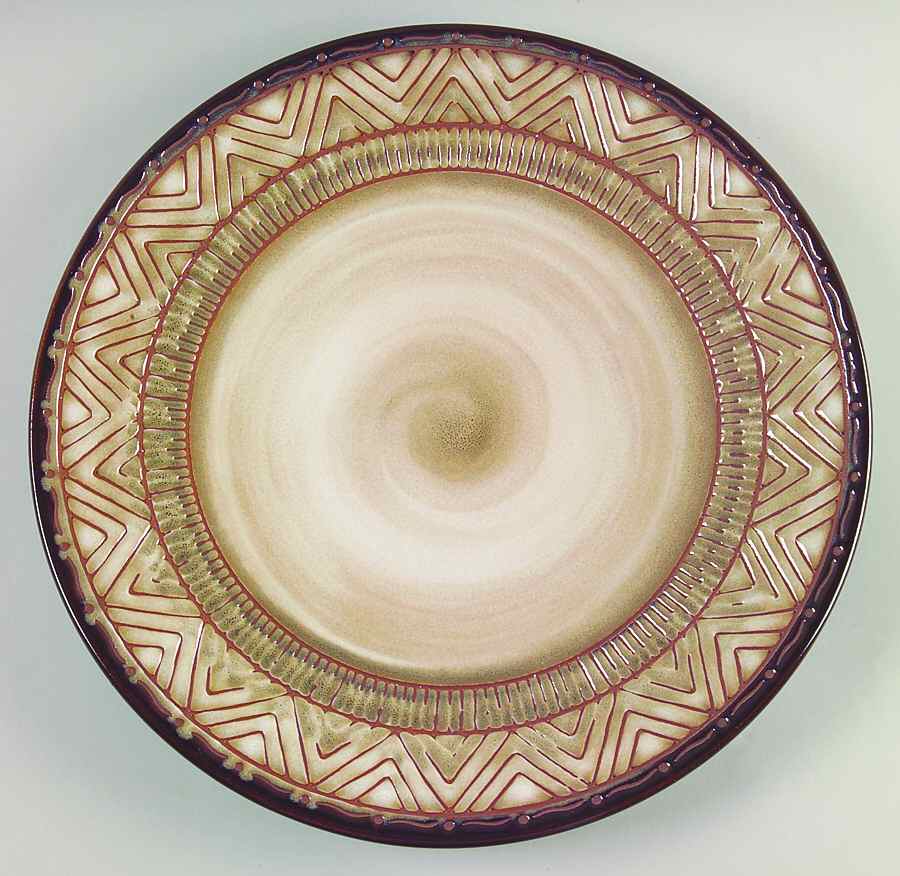 Native Habitat 12" Chop Plate (Round Platter) by Noble Excellence-1