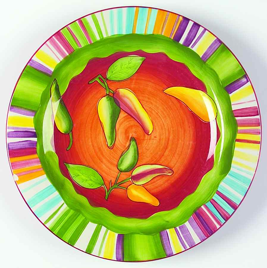 Muy Caliente Salad Plate by Noble Excellence-1