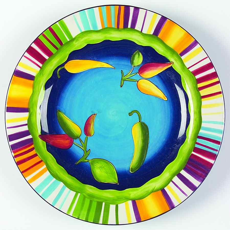 Muy Caliente Salad Plate by Noble Excellence-1