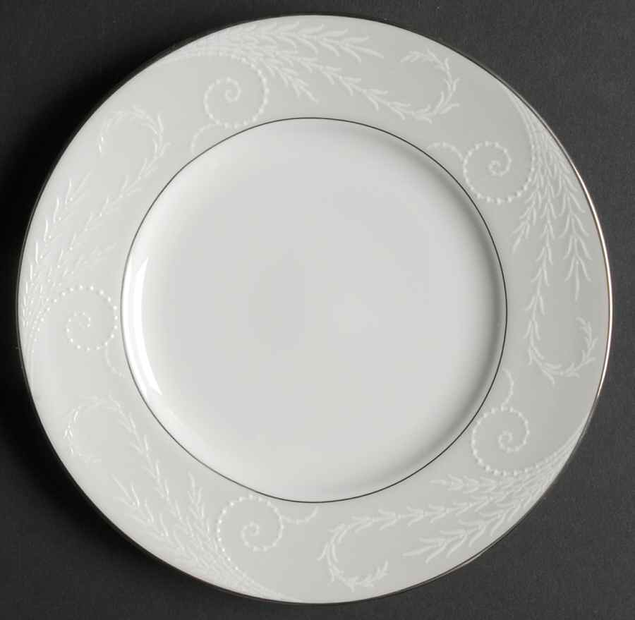 Pearl Ariel Bread & Butter Plate by Nikko-1