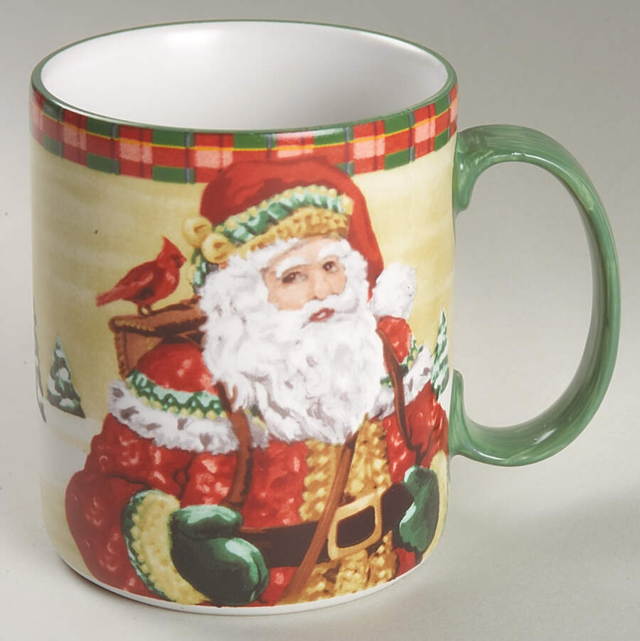 Woodland Santa Mug by Noble Excellence-1