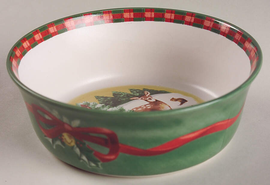 Woodland Santa 6" All Purpose Bowl by Noble Excellence-1