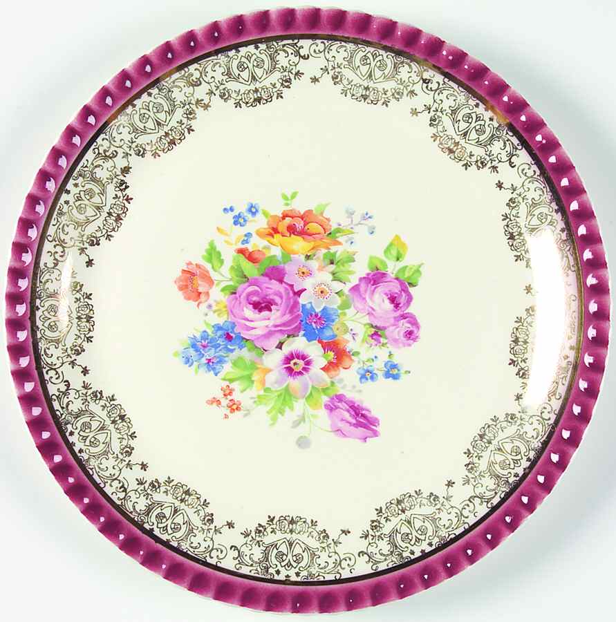 NAS17 Luncheon Plate by Nasco (Japan)-1