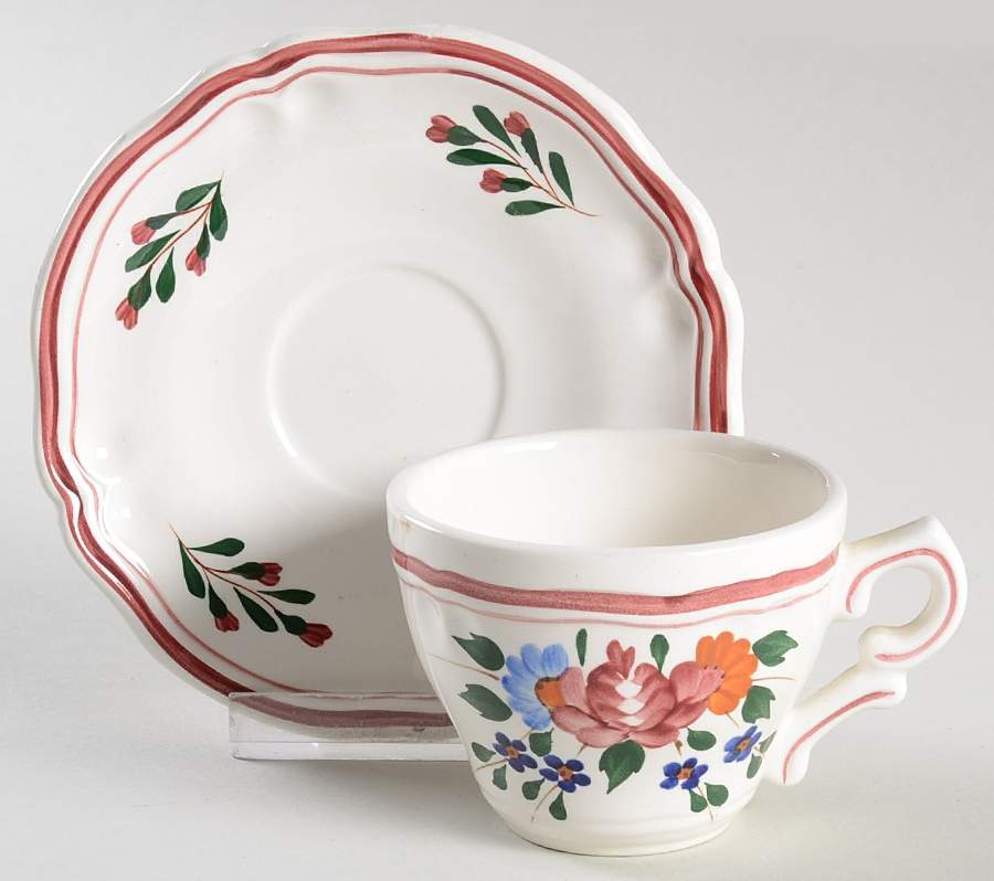 NSA3 Flat Demitasse Cup & Saucer Set by Nueva San Isidro-1