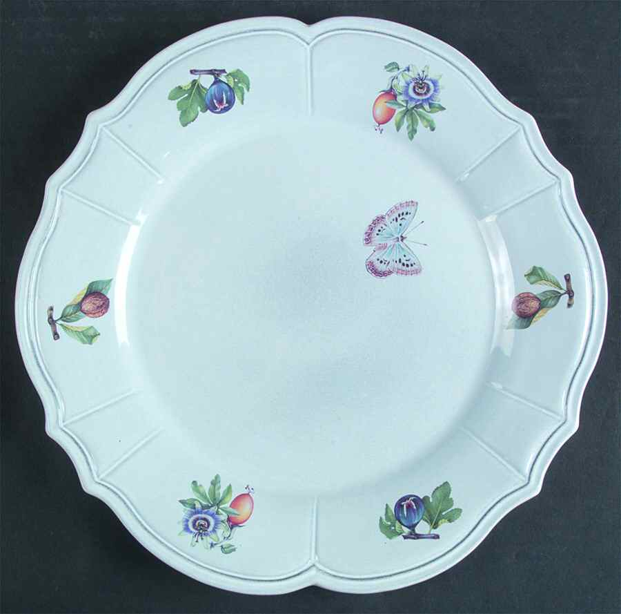 Verger Royal Dinner Plate by Niderviller (France)-1