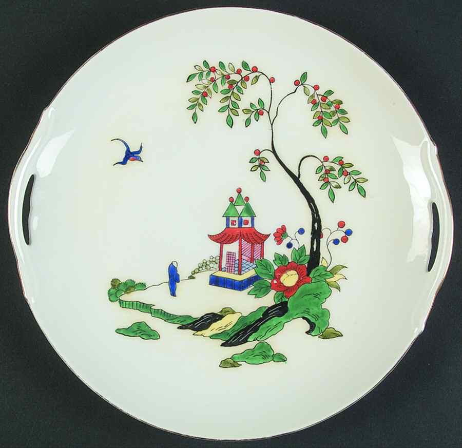 N3043 Handled Cake Plate by Noritake-1