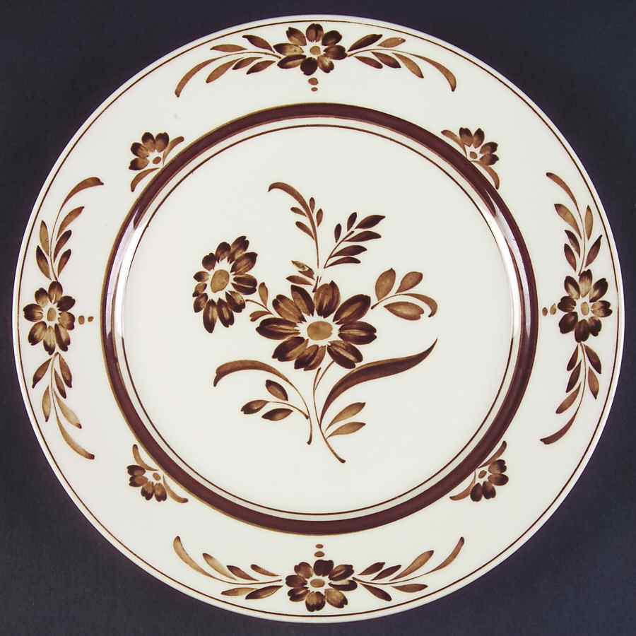 Mayfair Brown Dinner Plate by Nikko-1