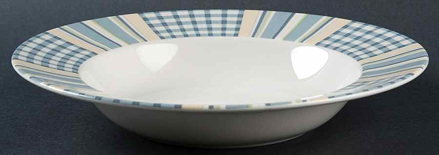 French Countryside Rim Soup Bowl by Neiman Marcus-1