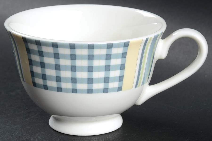 French Countryside Footed Cup by Neiman Marcus-1