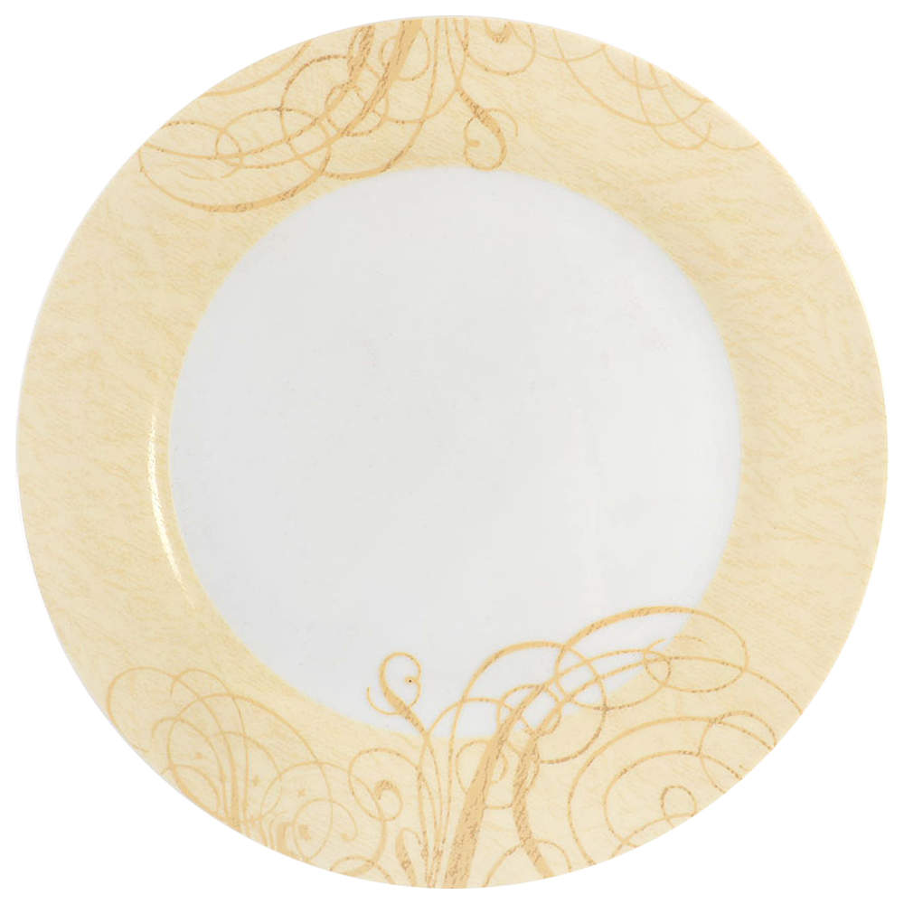 12 Days of Christmas (Gold Scrolls, No Trim) Dinner Plate by Noble Excellence-1