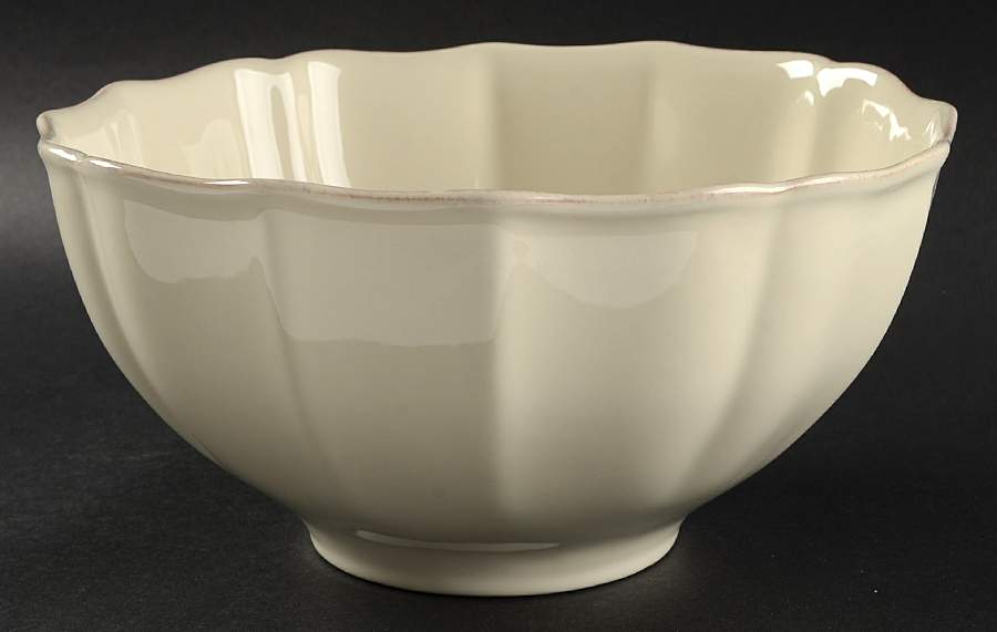 Toscano Cream 10" Round Serving Bowl by Noble Excellence-1