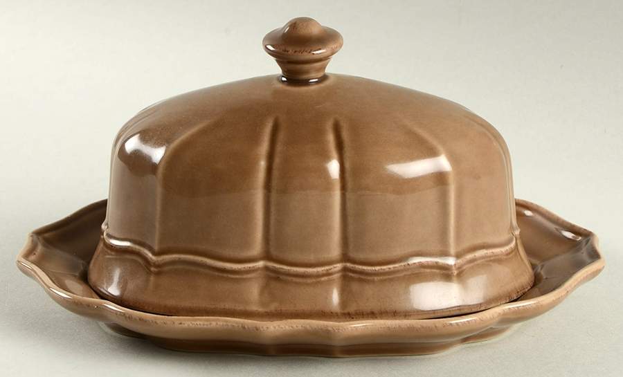 Toscano Taupe 1/4 Lb Covered Butter by Noble Excellence-1