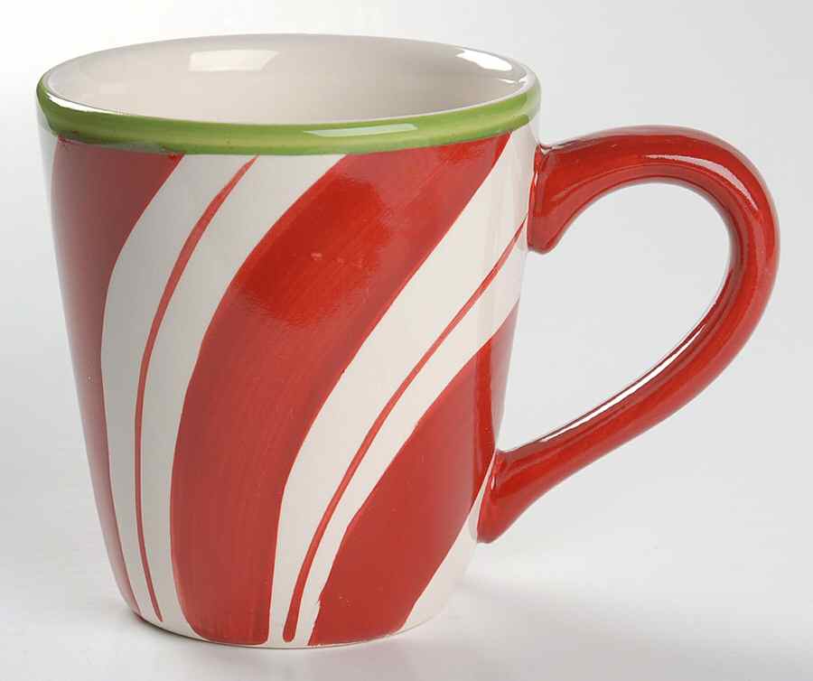 Holiday Peppermint Mug by North Pole Trading Co.-1