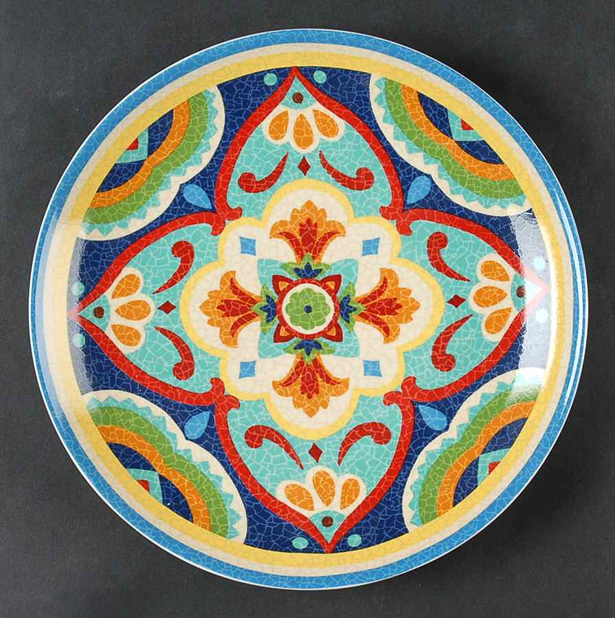 Mexican Tile Ixtapa Salad Plate by Noble Excellence-1