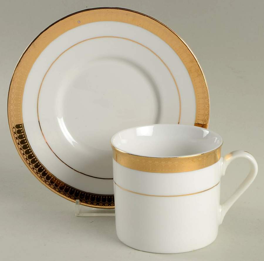 NED3 Flat Cup & Saucer Set by New Traditions-1