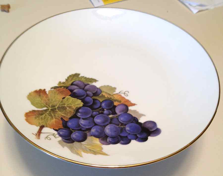 NAA14 Footed Cake Plate by Naaman Israel-1