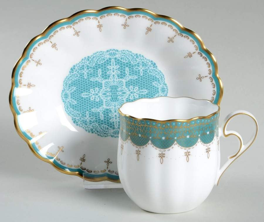 Regal Cappuccino Cup & Saucer Set by Nikko-1