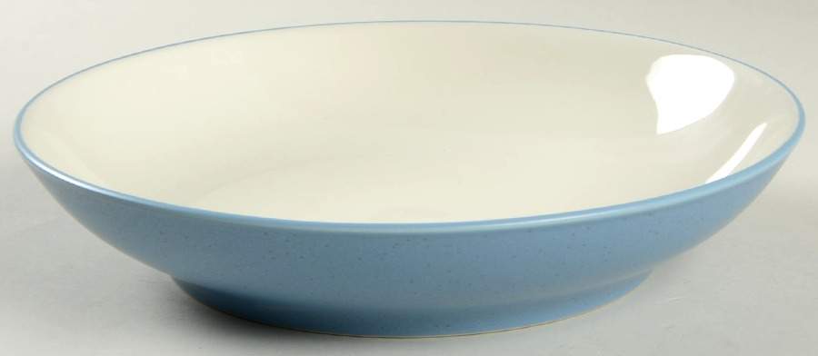 Colorwave Ice (Blue) 9" Individual Pasta Bowl by Noritake-1