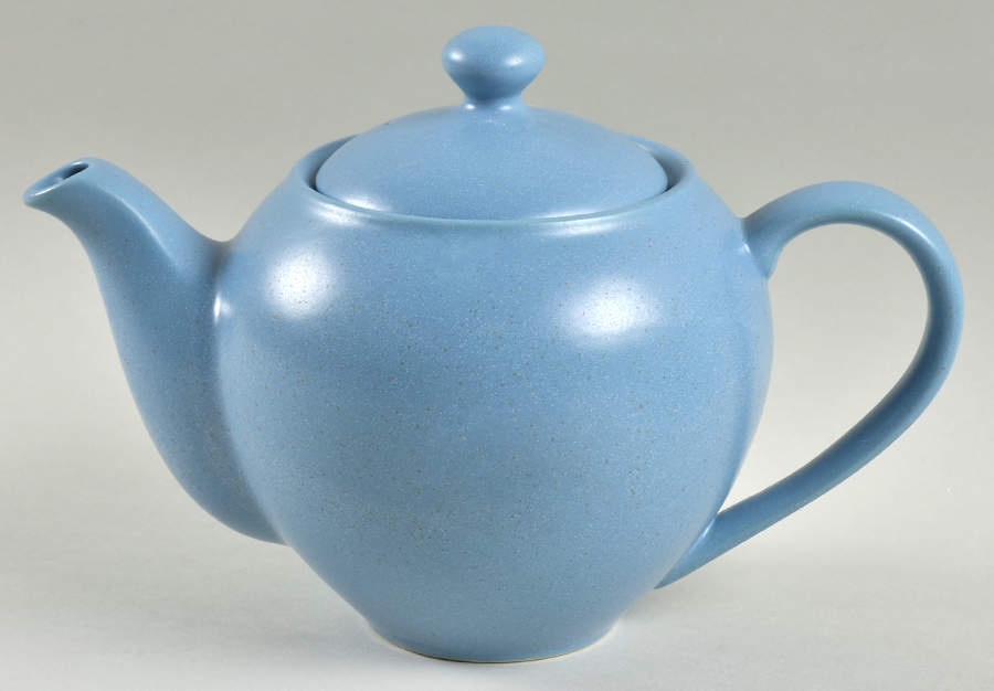 Colorwave Ice (Blue) Small Teapot & Lid by Noritake-1