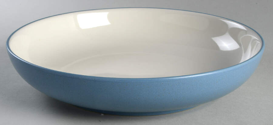 Colorwave Ice (Blue) 12" Pasta Serving Bowl by Noritake-1