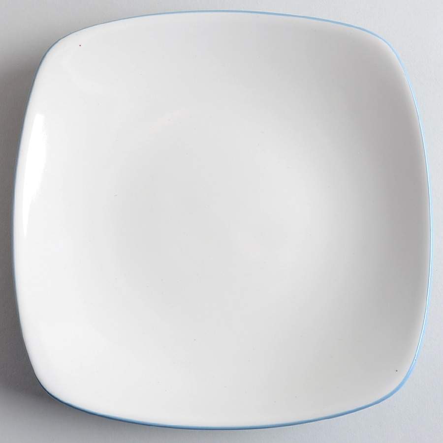 Colorwave Ice (Blue) Square Salad Plate by Noritake-1