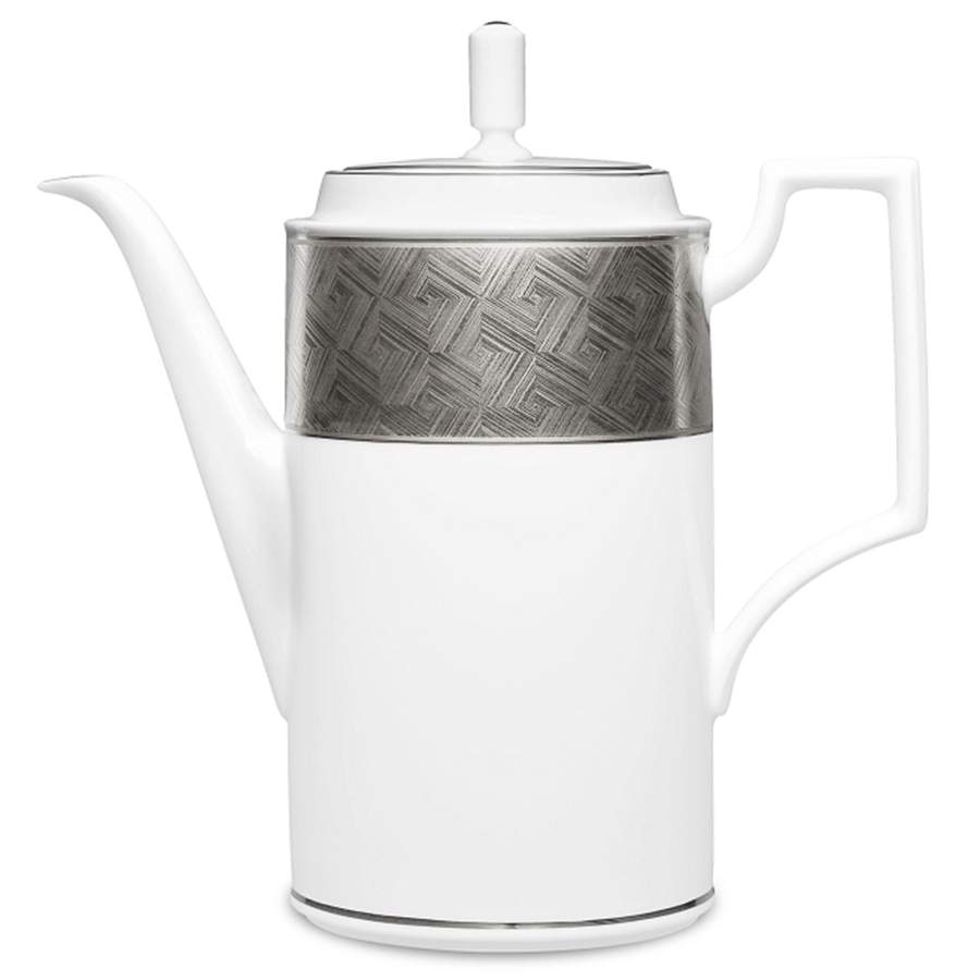 Noble Ensemble Platinum Coffee Pot & Lid by Noritake-1