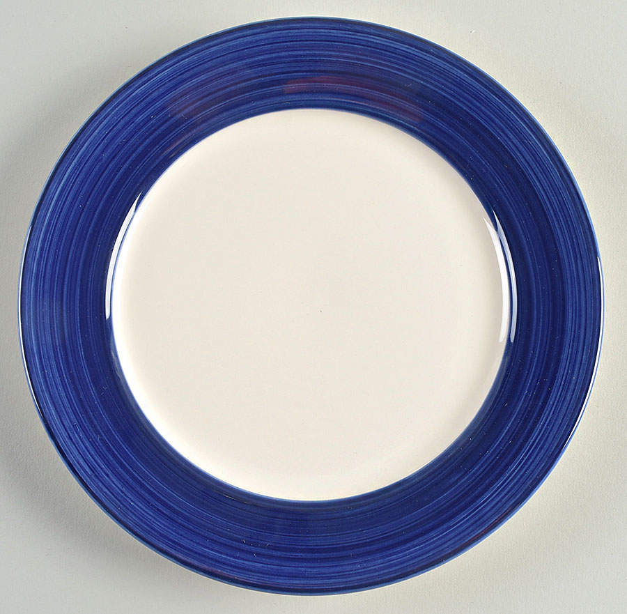 Blue Salad Plate by Matceramica-1