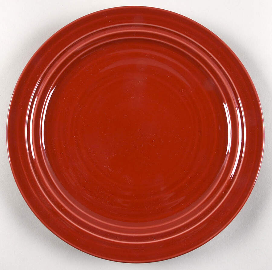 Harper Red Dinner Plate by Noble Excellence-1