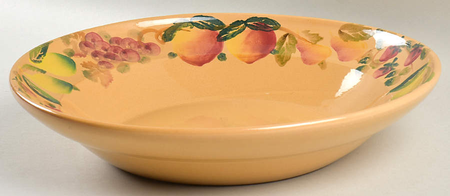 NFA7 13" Large Salad Serving Bowl by Ceramc Nicola Fasano-1