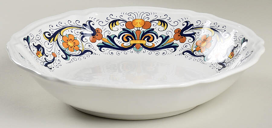 NVD3 10" Large Salad Serving Bowl by Nova Deruta-1
