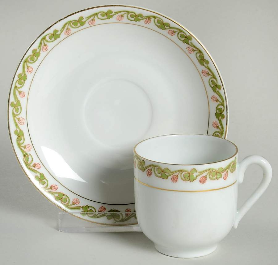 OSG32 Flat Demitasse Cup & Saucer Set by Oscar & Edgar Gutherz-1