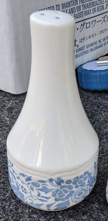 Chintz Cornflower Blue Pepper Shaker by Open Home-1