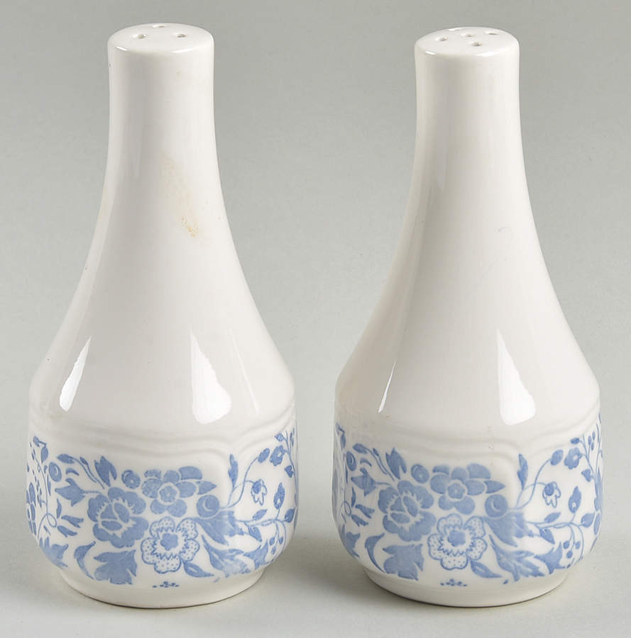 Chintz Cornflower Blue Salt & Pepper Set by Open Home-1