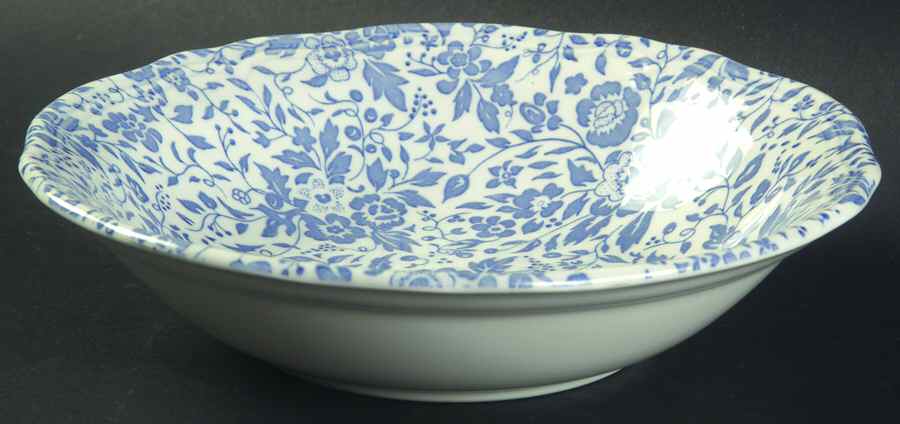 Chintz Cornflower Blue Coupe Cereal Bowl by Open Home-1