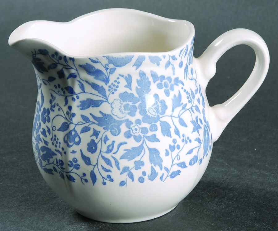 Chintz Cornflower Blue Creamer by Open Home-1