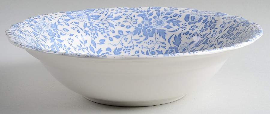 Chintz Cornflower Blue 9" Round Vegetable Bowl by Open Home-1