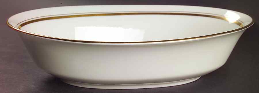 Andover 10" Oval Vegetable Bowl by Oxford (Div of Lenox)-1
