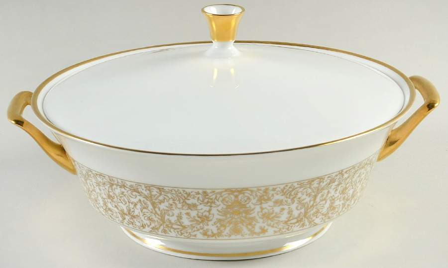 Georgian Court Round Covered Vegetable by Oxford (Div of Lenox)-1