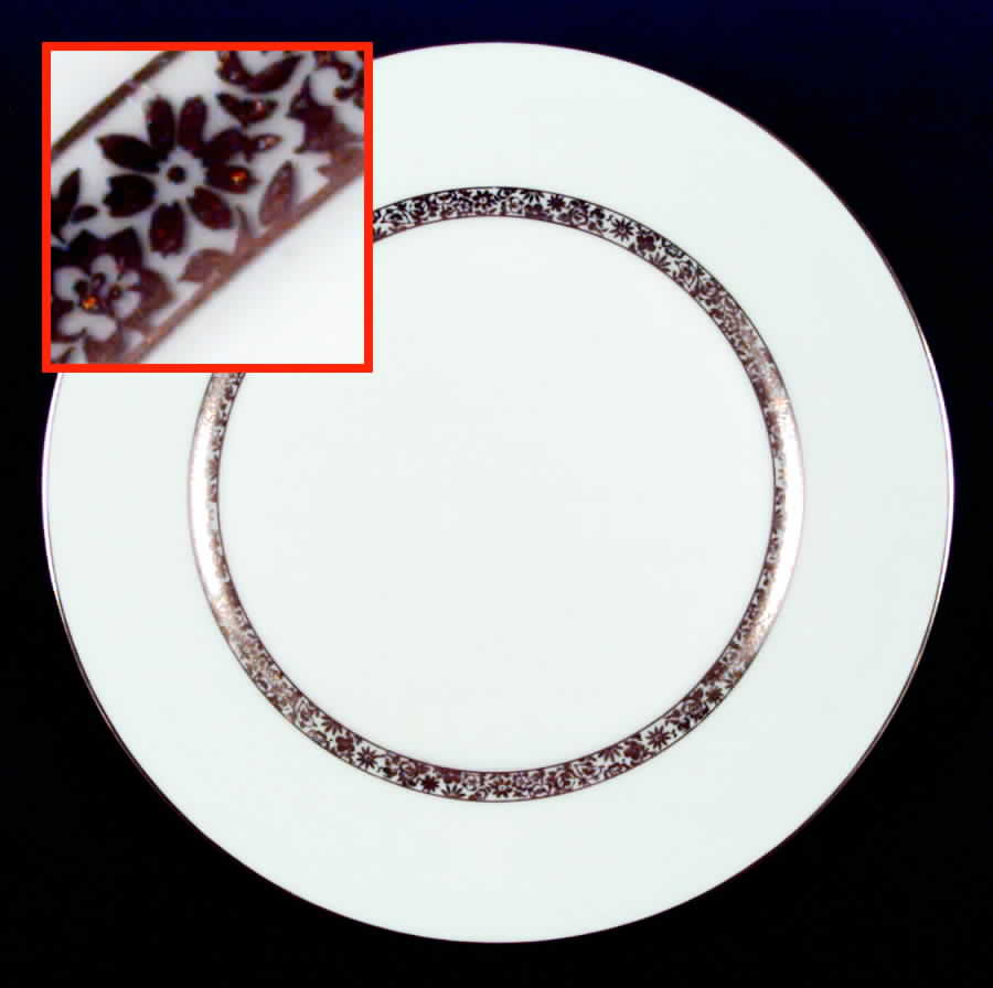 Golden Glen Dinner Plate by Oxford (Div of Lenox)-1