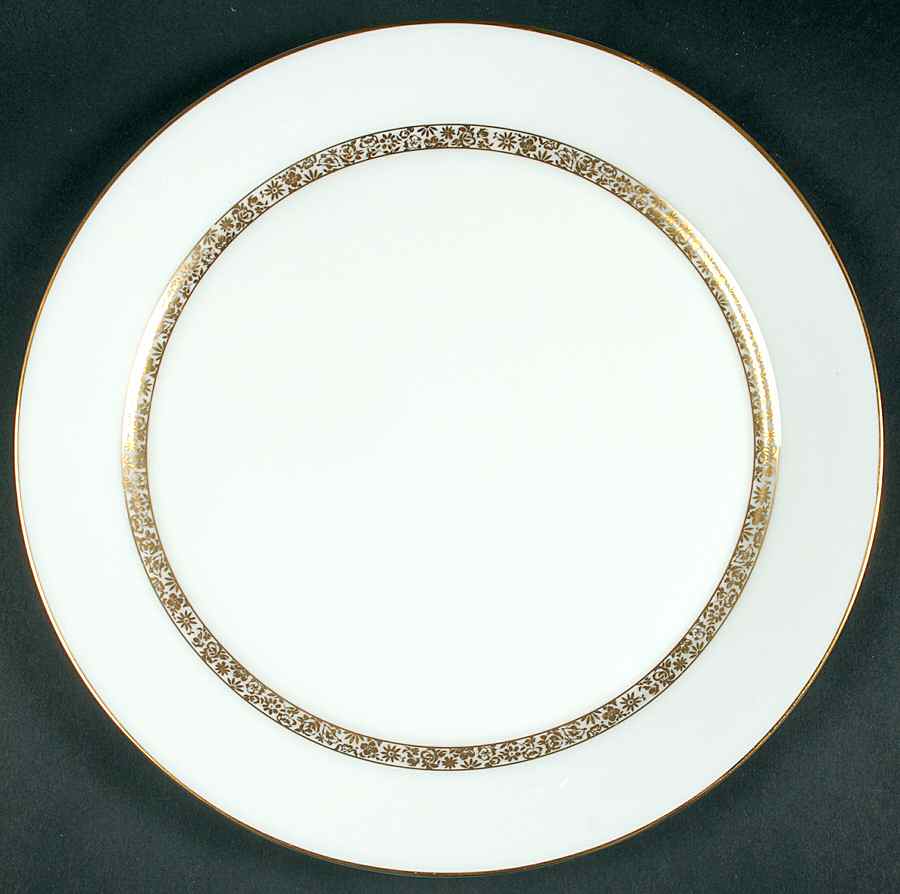 Golden Glen 12" Chop Plate (Round Platter) by Oxford (Div of Lenox)-1