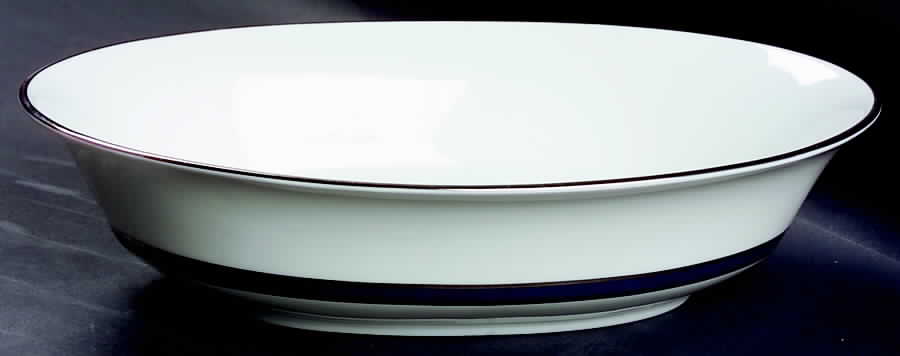 Marquesa 10" Oval Vegetable Bowl by Oxford (Div of Lenox)-1