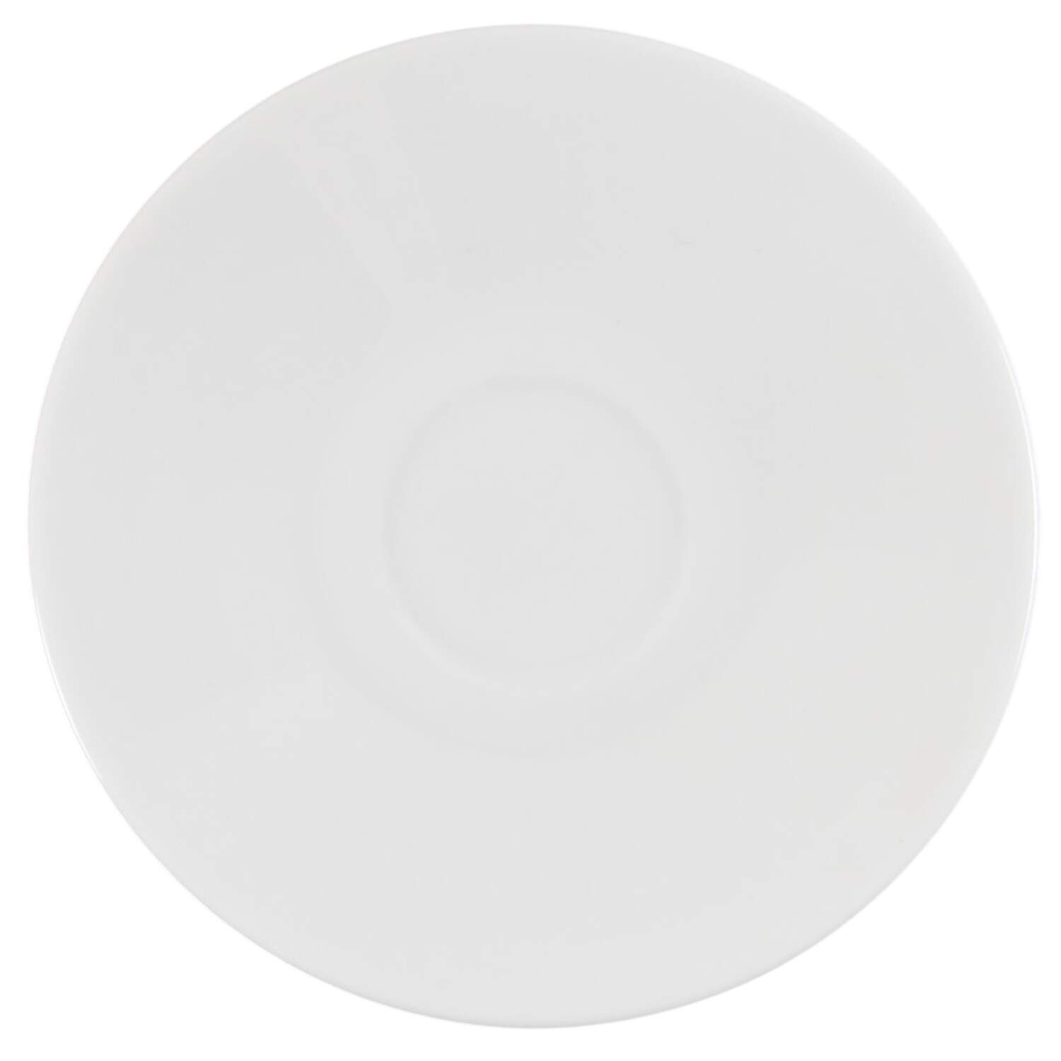 Mayfair White Saucer for Demitasse Cup by Oxford (Div of Lenox)-1