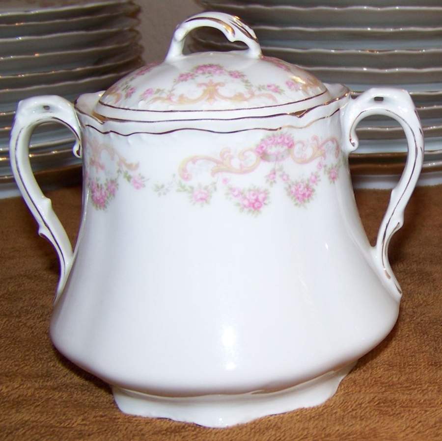 7765 Sugar Bowl & Lid by Oberpfalz-1