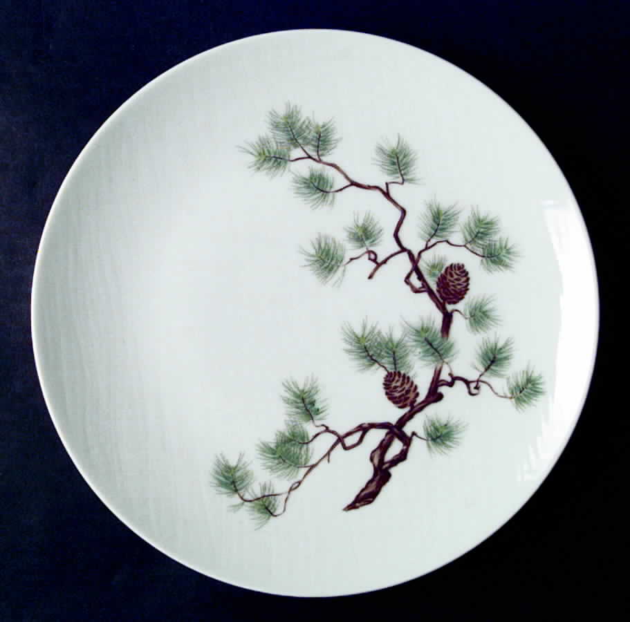 Rainier Pine Dinner Plate by Omega-1