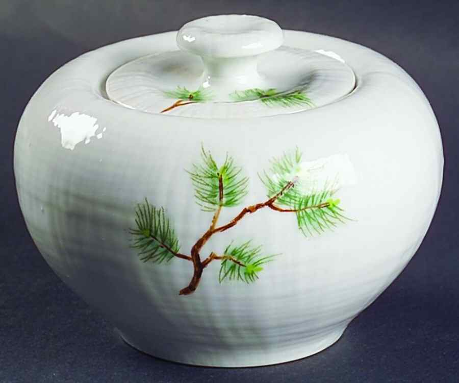Rainier Pine Sugar Bowl & Lid by Omega-1